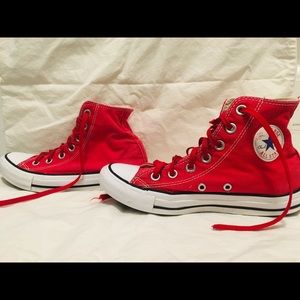 Chuck Taylor all star high red Converse high tops